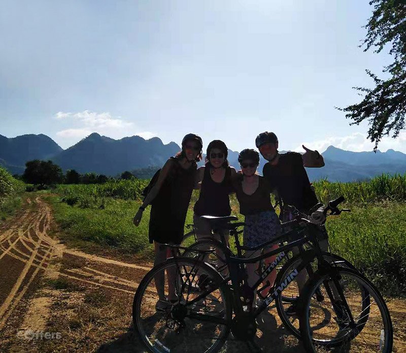 kanchanaburi cycling tour